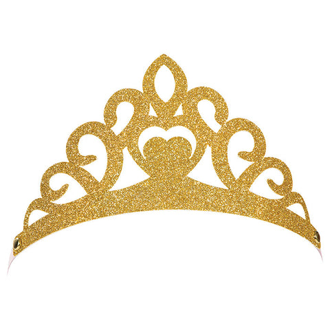 Princess Glitter Tiara
With Ribbon 8pcs