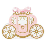 Princess Carriage Favor Boxes  8pcs