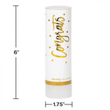 Wedding Décor Congrats Confetti Cannon 8pcs