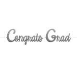 Graduation Décor Balloon Banners Congrats Grad 2pcs