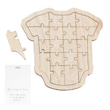 Wooden Baby Grow Guest Book