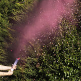 Pink Gender Reveal Smoke Cannon with Confetti 30cm