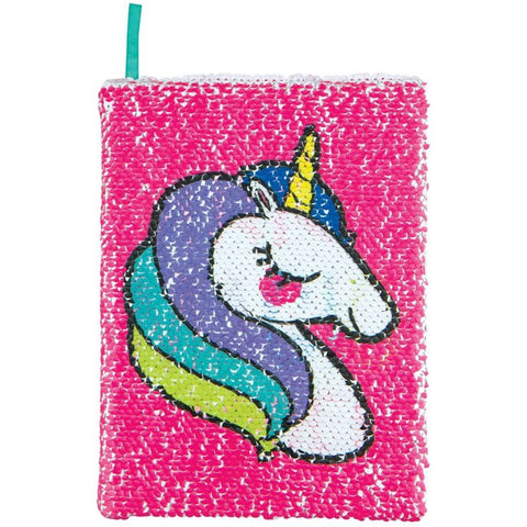 Style.Lab Magic Sequin Journal- Unicorn/Make Magic