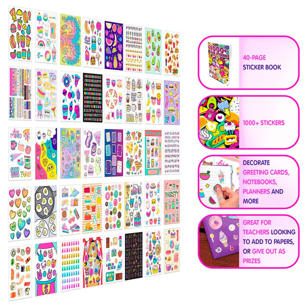 Fashion Angels 1000+ Food Stickers