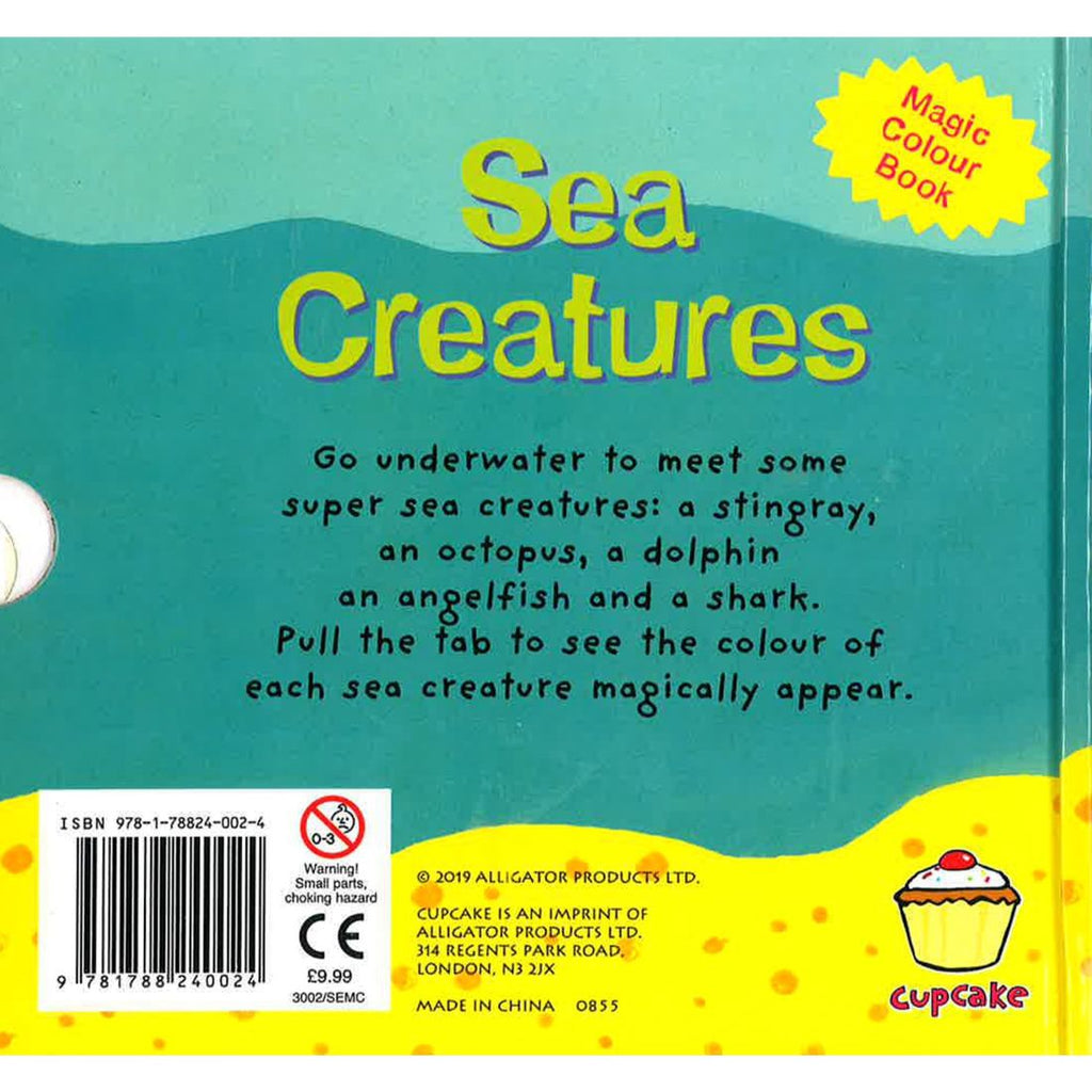 Magic Colours Book Sea Creatures