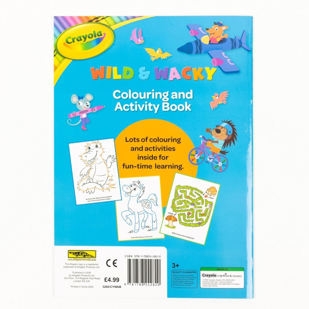 Crayola Wild & Wacky Colouring & Activity Book