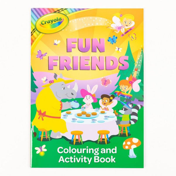 Crayola Fun Friends Colouring & Activity Book