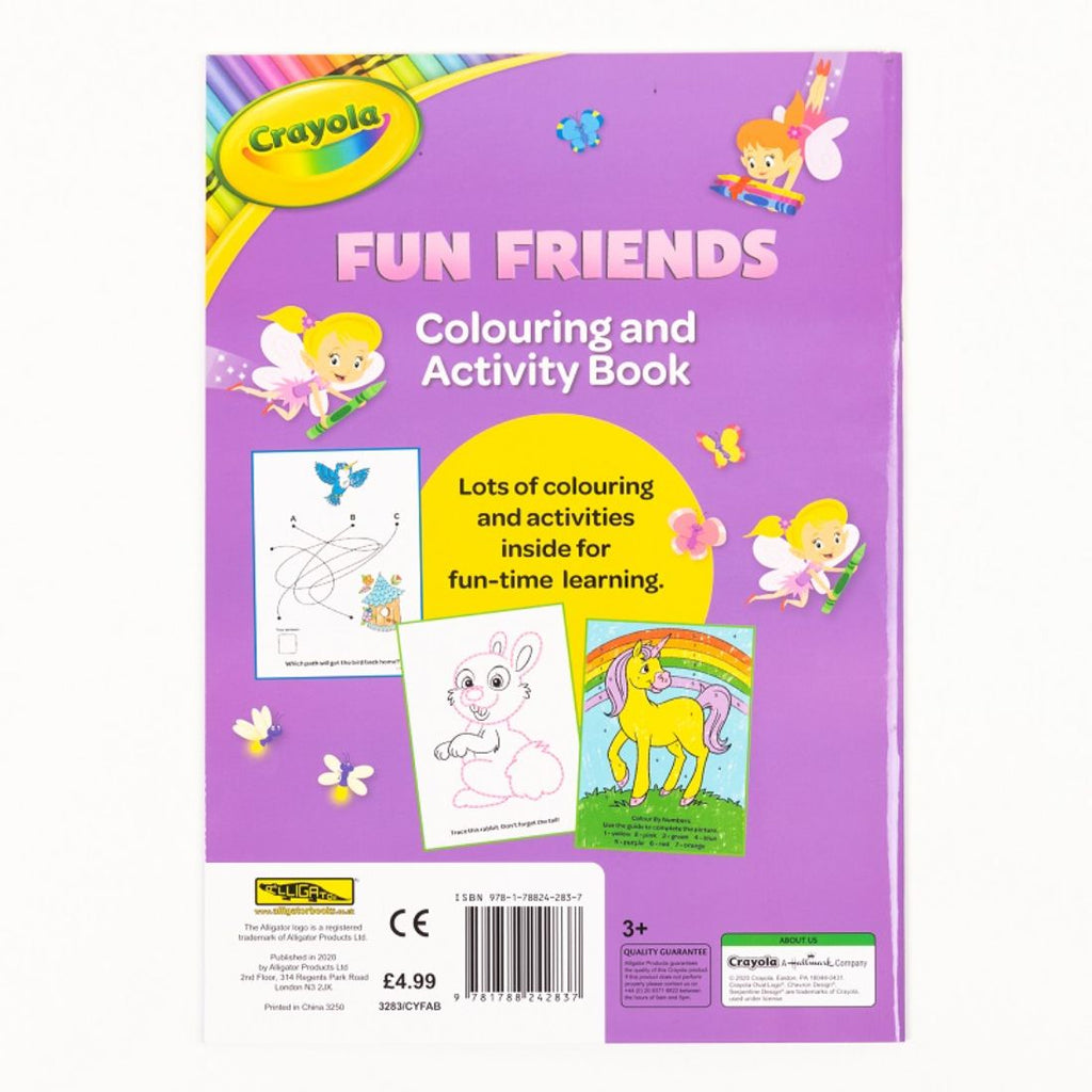 Crayola Fun Friends Colouring & Activity Book