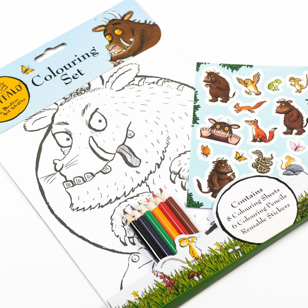 The Gruffalo Colouring Set