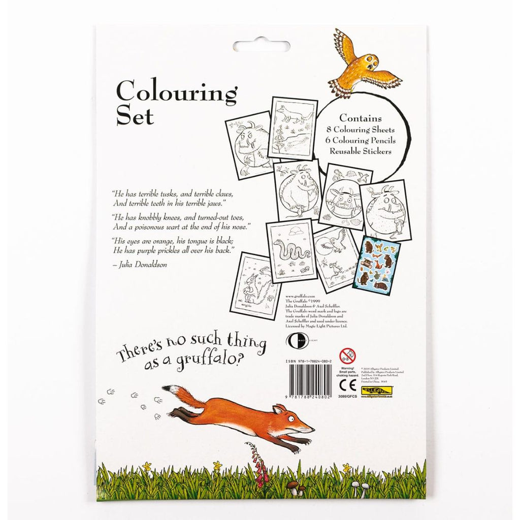 The Gruffalo Colouring Set