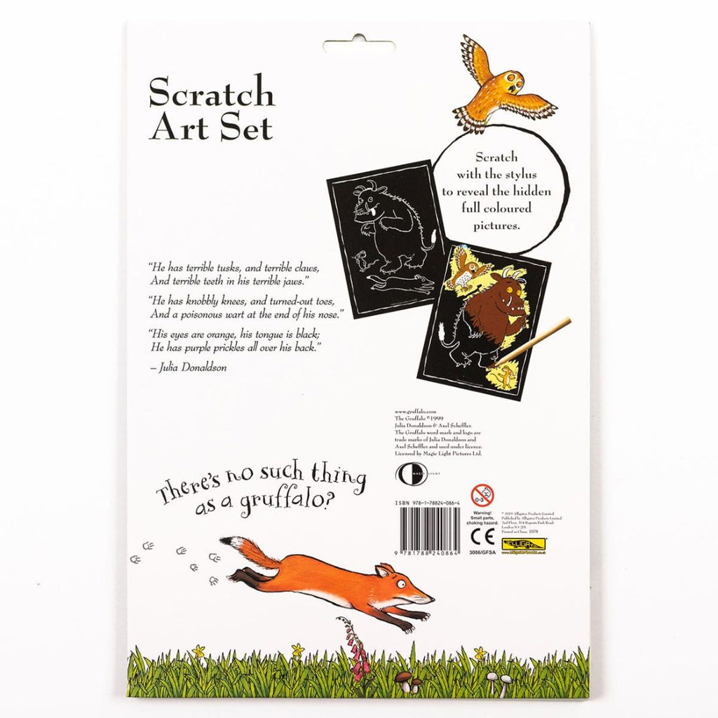 The Gruffalo Scratch Art