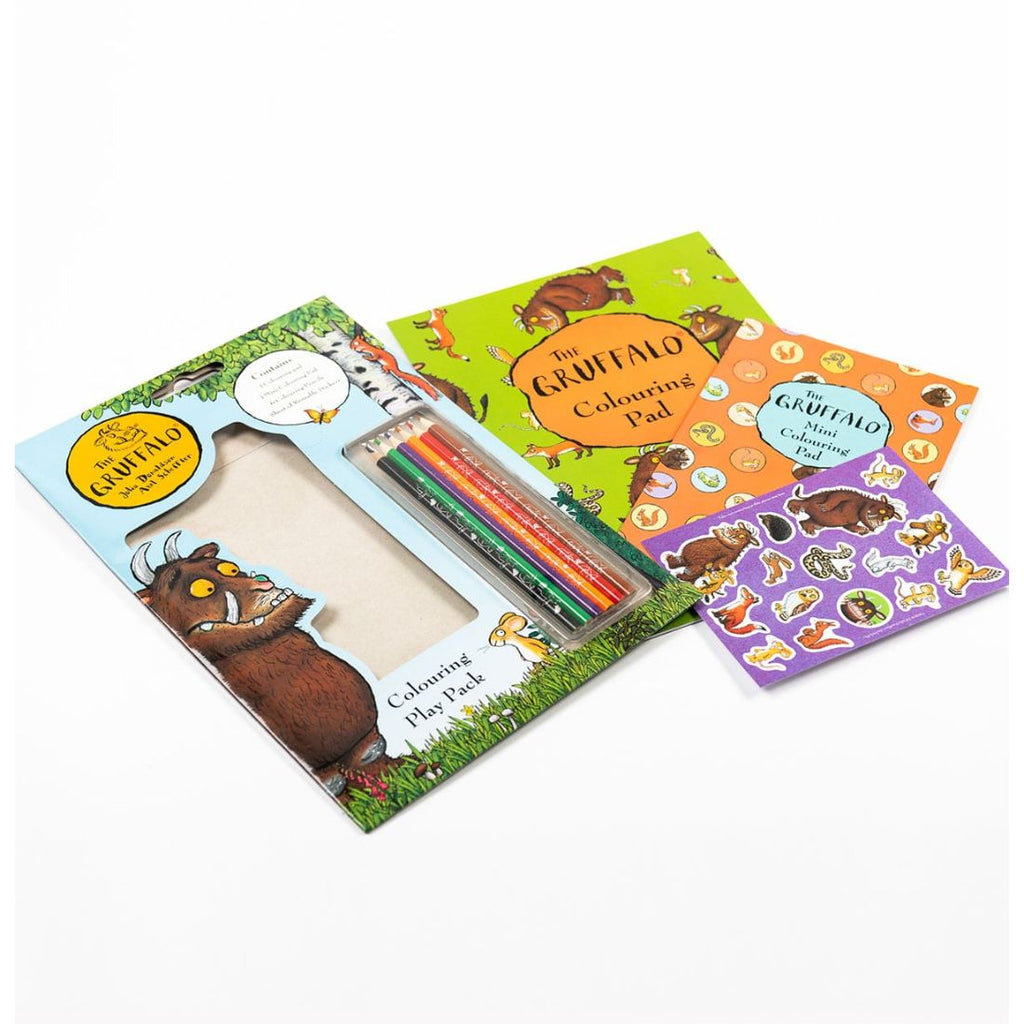 The Gruffalo Colouring Play Pack