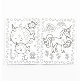 Unicorns Colouring Book With Crayons