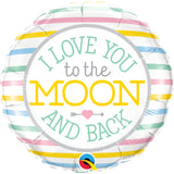 I Love You To The Moon  Foil Balloon