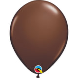  11in Plain Retail Chocolate Brown 6 pieces