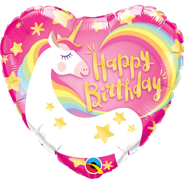Heart Birthday Magical Unicorn 