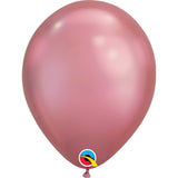  11in Chrome Mauve Plain Balloons 25 pieces