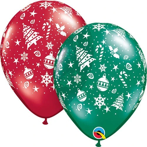  Christmas Trimming -A-Round 11in Assorted 50pcs/pack