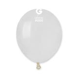  5in Round Transparent Latex Balloons
