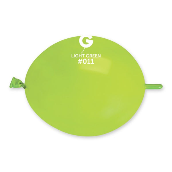  6in Link Light Green Latex Balloons