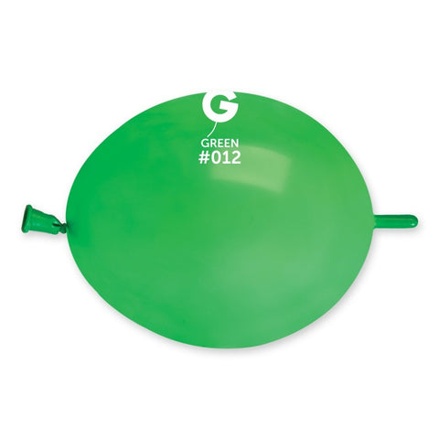  6in Link Green Latex Balloons