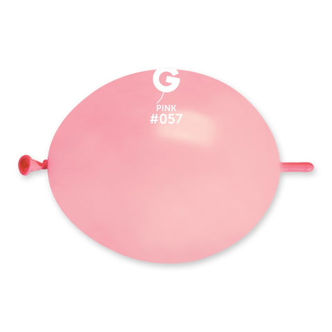  6in Link Pink Latex Balloons