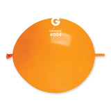  13in Link Orange Latex Balloons