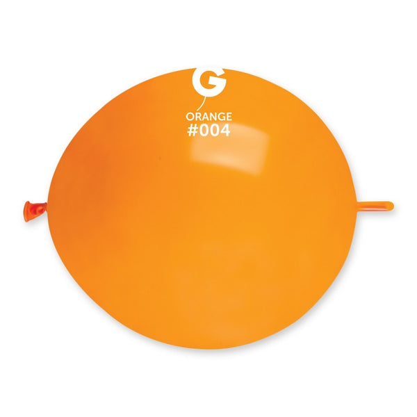  13in Link Orange Latex Balloons