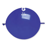  13in Link Blue Latex Balloons