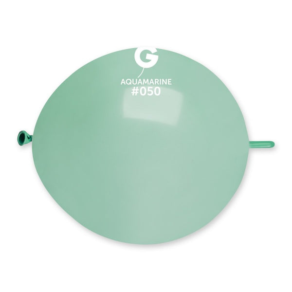  13in Link Aquamarine Latex Balloons