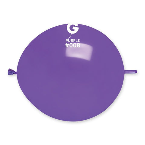  13in Link Purple Latex Balloons