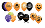 Halloween Assorted Latex Balloons 25pcs