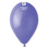  12in Standard Latex Periwinkle Color Balloons 100 pieces