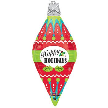  Hapy Holiday Ornament Decoration 37in