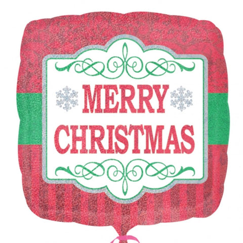 Merry Christams Elegance 18Inch Foil