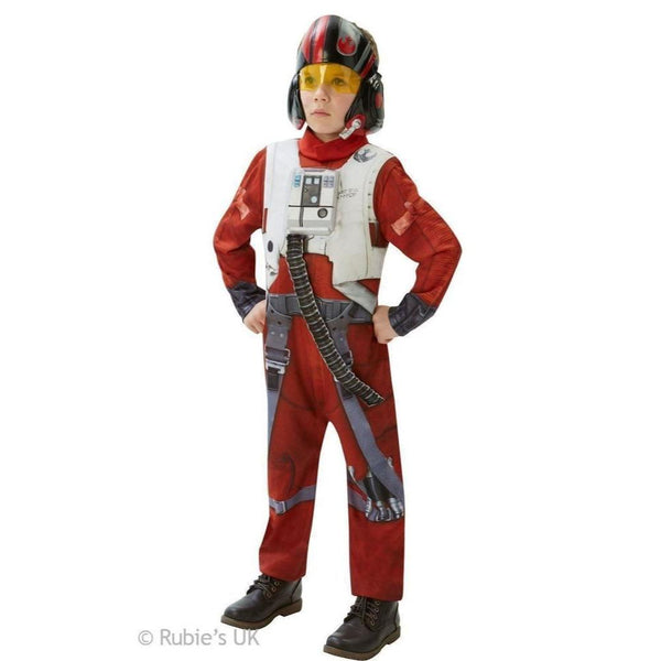 Sw VII Xwing Fighter Pilot Deluxe Boy Costume