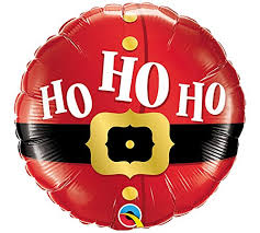  Ho Ho Ho Santas Belt Foil Balloon