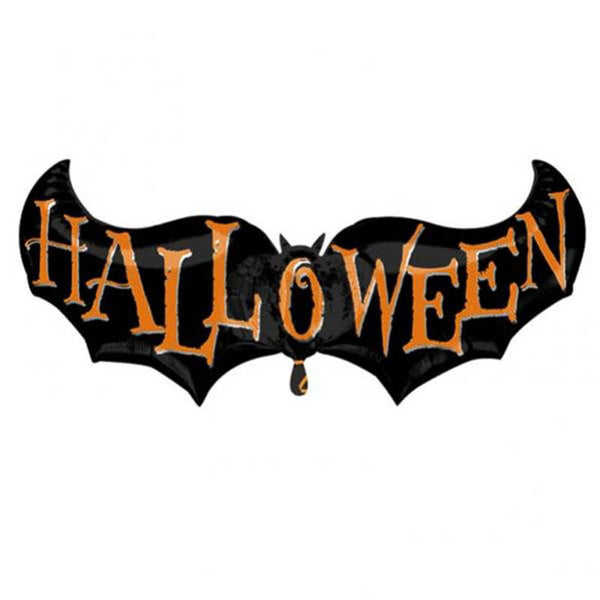 Halloween Bat Supershape Balloon 41 X 18in