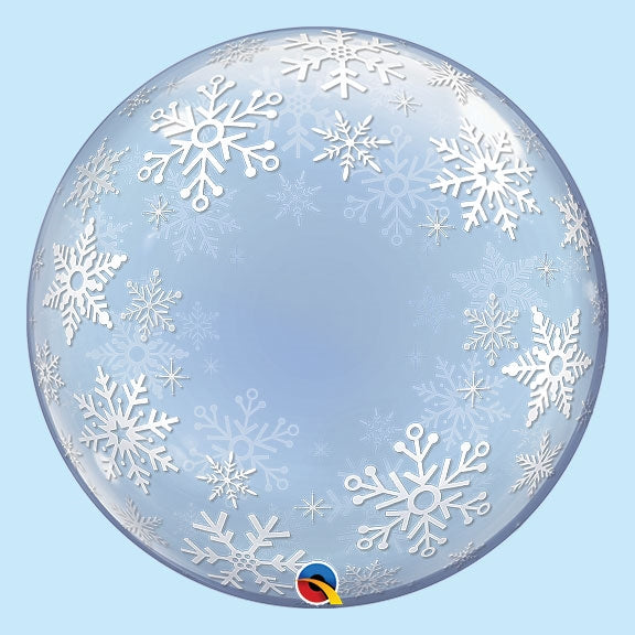  Frosty Snowflakes Deco Bubble