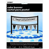 Graduation Cake Banner