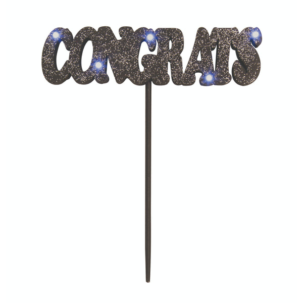 Congrats Flashing Pick Decoration