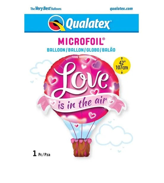 Love Is In The Air Balloon Foil Balloons 42in