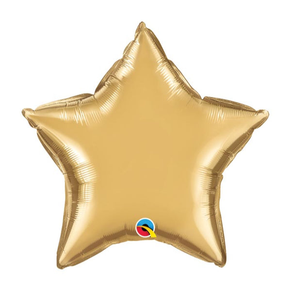 20in Star Chrome Gold Plain Foil