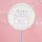 Customisable Foil Balloon 24In With Letter, Numbers & Symbols