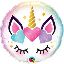 Unicorn Eyelashes  Balloon 