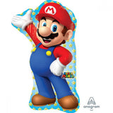 Super Mario Bros Supershape Foil Balloon 22in x 33in