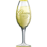 Champagne Glass Foil Balloon 14 X 38Inch P30