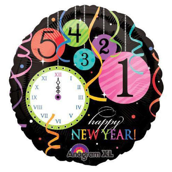 Wild New Year Foil Balloon 18Inch S40