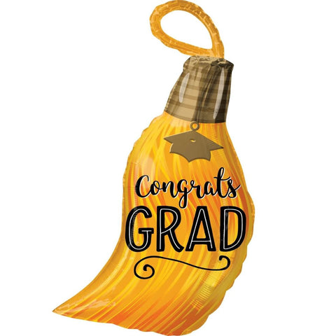 Congrats Graduation Tassel Foil Balloon 30x71cm