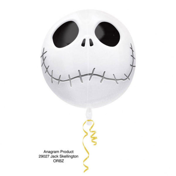 Orbz Jack Skellington Shape Balloon 16Inch